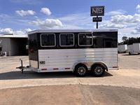 2025 3 horse Exiss 3 Horse Bumper Pull