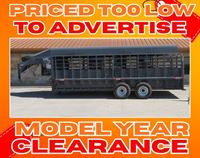2024 Stock horse Big Bend 20' Livestock Gooseneck Trailer