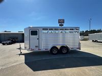 2025 Stock horse Exiss 16' Livestock Bumper Pull Trailer