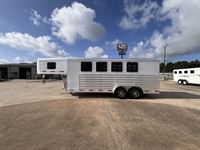 2025 4 horse Exiss 4 Horse Gooseneck Trailer