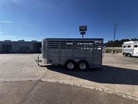 2026 3 horse Delta 3 Horse Bumper Pull Trailer