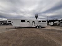 2026 6 horse Cimarron 6 Horse Straight Load Gooseneck Trailer