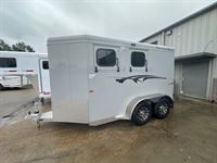 2026 2 horse Trails West 2 Horse Bumper Pull Trailer