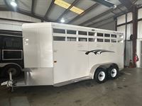2026 3 horse Trails West 3 Horse Bumper Pull Trailer