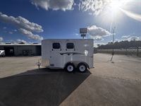 2026 2 horse Trails West 2 Horse Bumper Pull Trailer