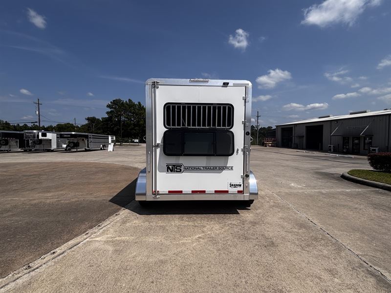 2026 Shadow 2 horse bumper pull trailer