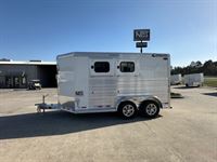 2025 2 horse Cimarron 2 Horse Bumper Pull Trailer