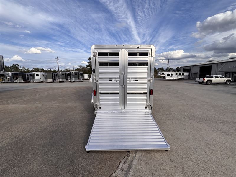2026 Exiss 6 pen livestock bumper pull trailer