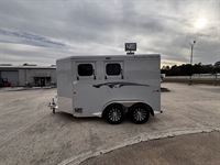 2026 2 horse Trails West 2 Horse Bumper Pull Trailer