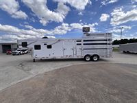 2025 Stock horse Lakota Trailers Charger 14' Livestock 9' Living Quarters