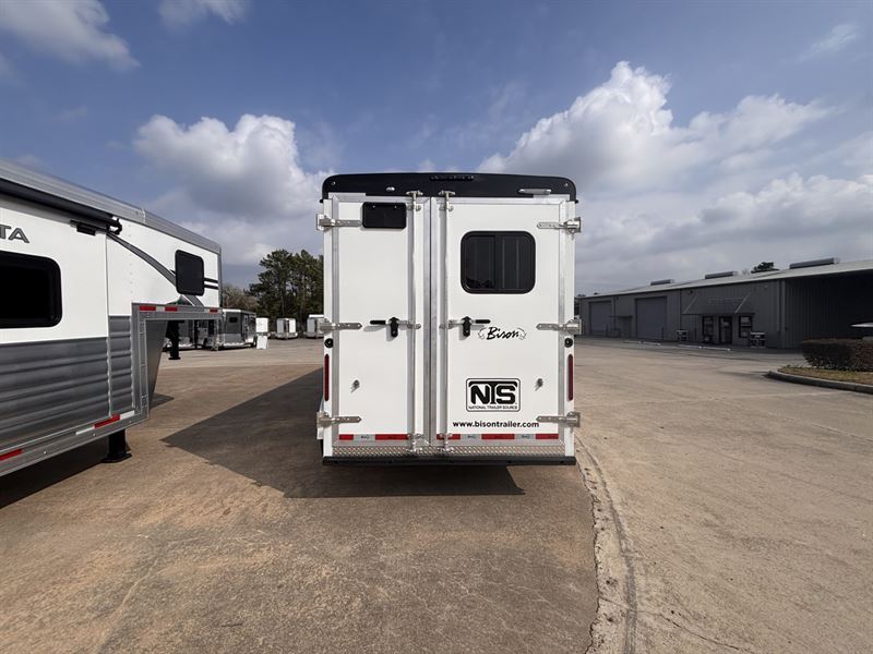 2026 Bison ranger 2 horse 8' living quarters