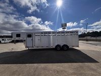 2026 Stock horse Exiss 24' Livestock Gooseneck Trailer
