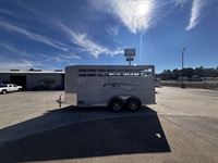 2026 3 horse Trails West 3 Horse Bumper Pull Trailer