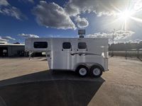 2026 2 horse Trails West 2 Horse Gooseneck Trailer