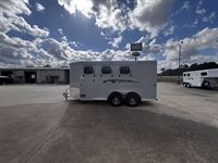 2026 3 horse Trails West 3 Horse Bumper Pull Trailer