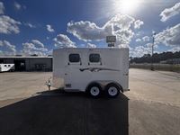 2026 2 horse Trails West 2 Horse Bumper Pull Trailer