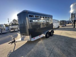 2026 2 horse Bar-M 2 Horse Bumper Pull Trailer