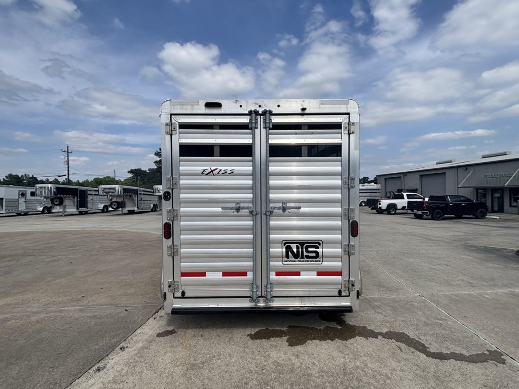 2023 Exiss 2 horse bumper pull trailer