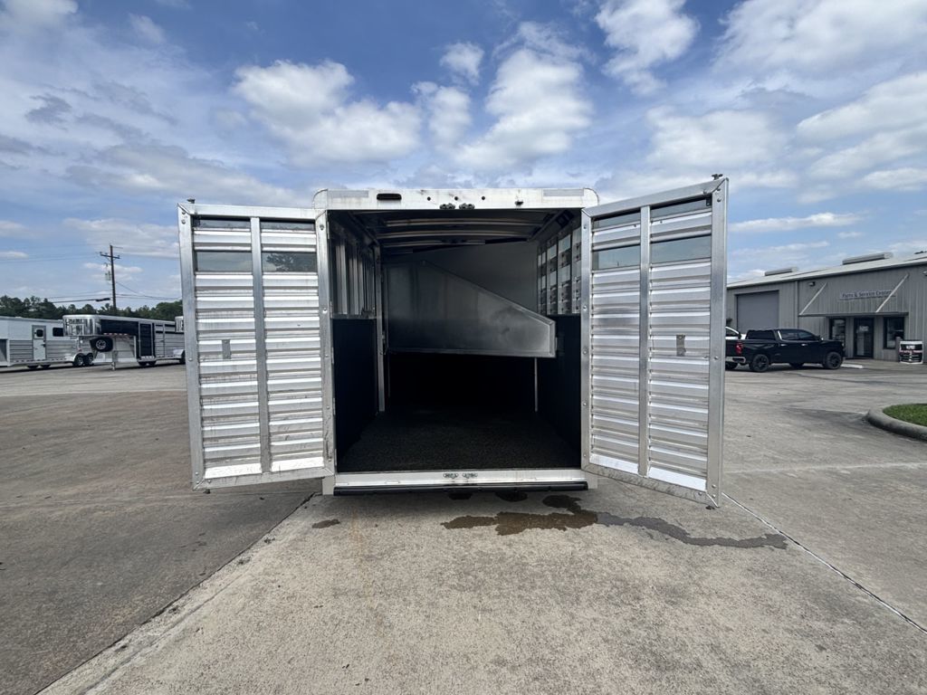 2023 Exiss 2 horse bumper pull trailer
