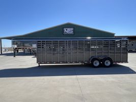 2026 Stock horse Delta 24' Livestock Gooseneck Trailer