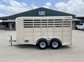 2026 Stock horse Delta 14' Livestock Bumper Pull Trailer