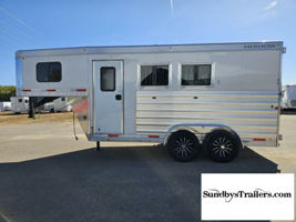 2025 2 horse Merhow Trailers Bronco