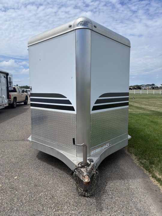 2018 4-star 2 horse slant load bumper pull