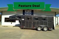 1997 3 horse Pro Stock 3 Horse Gooseneck Trailer