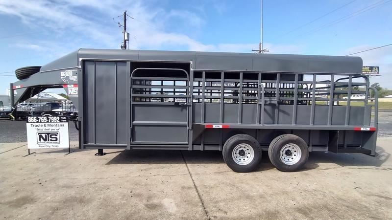 2025 Big Bend 20' Livestock Gooseneck Trailer