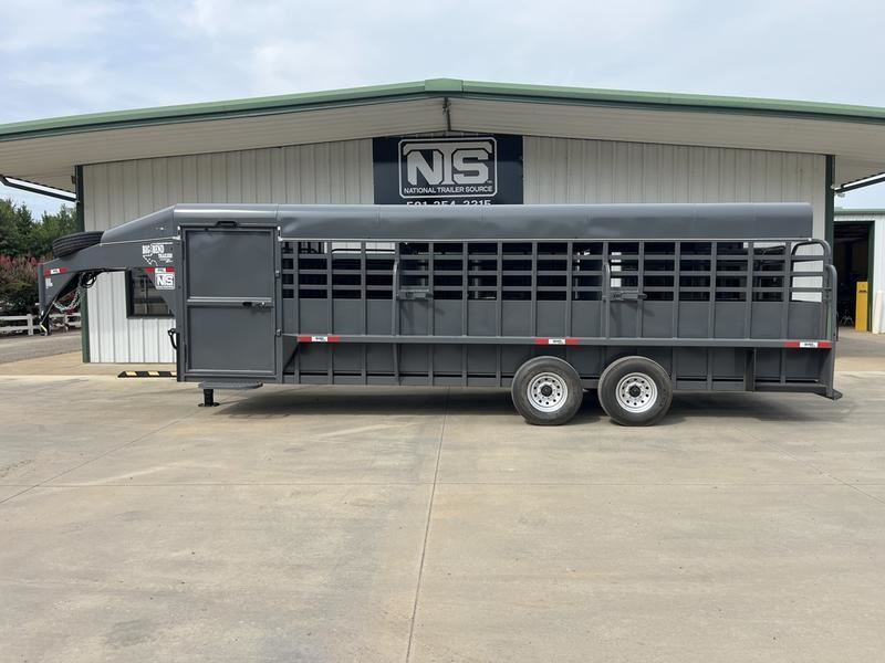 2025 Big Bend 24' Livestock Gooseneck Trailer
