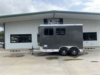 2025 2 horse Bar-M 2 Horse Bumper Pull Trailer