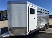 2025 Stock horse Exiss 16' Livestock Bumper Pull Trailer