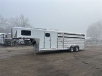 2026 Stock horse Cimarron 24' Livestock Gooseneck Trailer