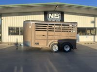 2026 2 horse Delta 2 Horse Bumper Pull Trailer