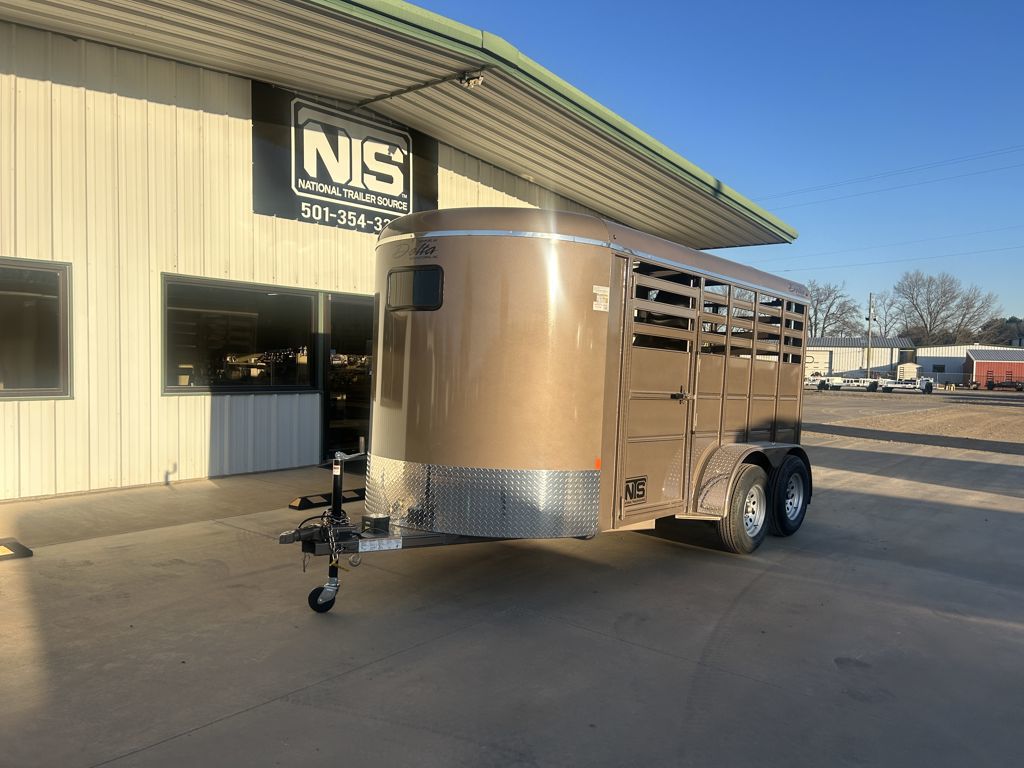 2026 Delta 2 horse bumper pull trailer