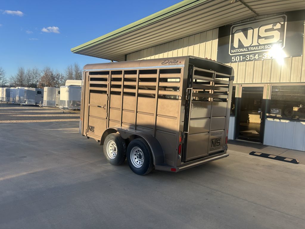 2026 Delta 2 horse bumper pull trailer