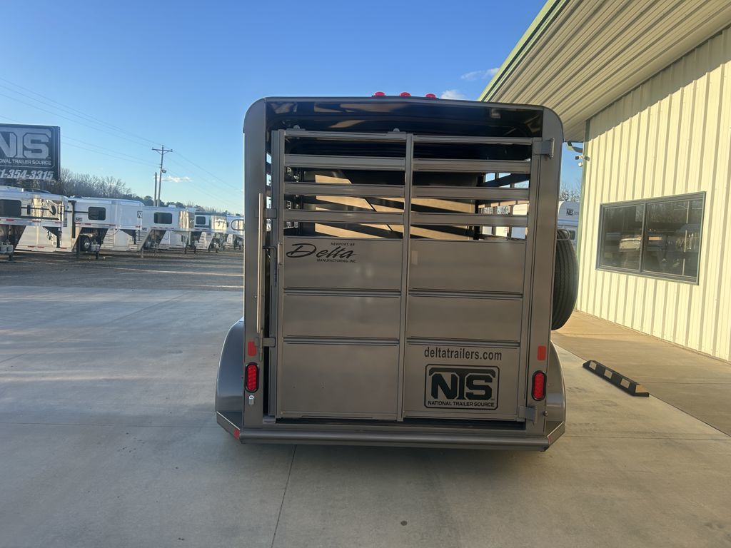 2026 Delta 2 horse bumper pull trailer