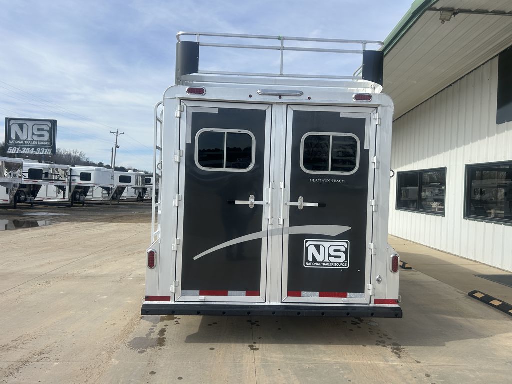 2026 Platinum Coach 3 horse bumper pull trailer