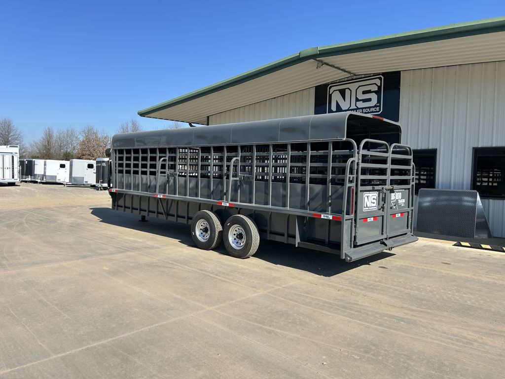 2026 Big Bend 24' livestock gooseneck trailer