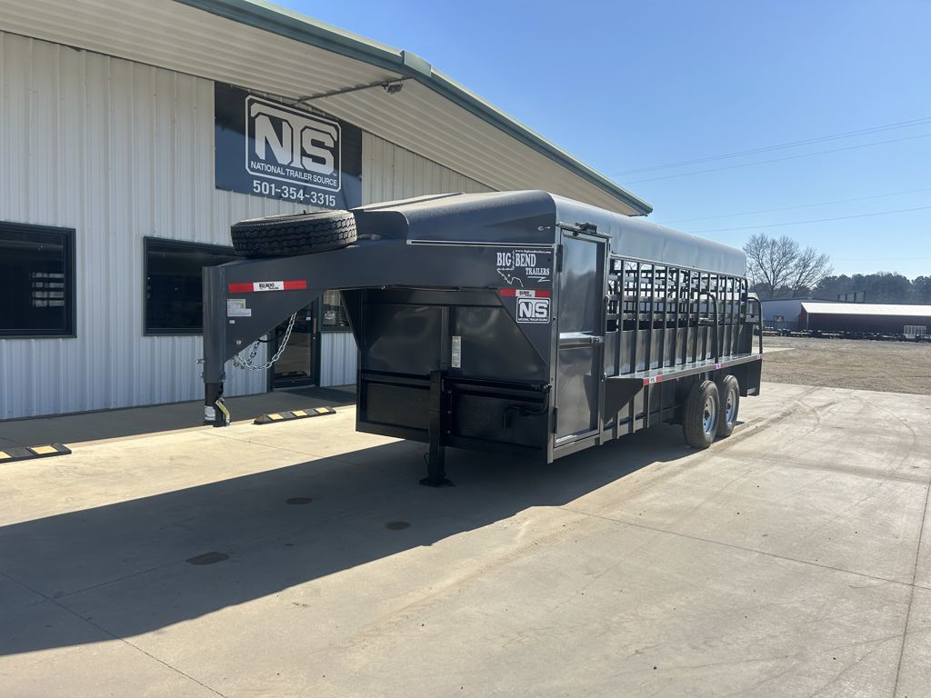 2026 Big Bend 20' livestock gooseneck trailer