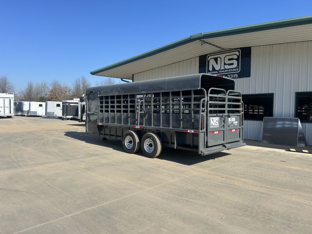2026 Big Bend 20' livestock gooseneck trailer