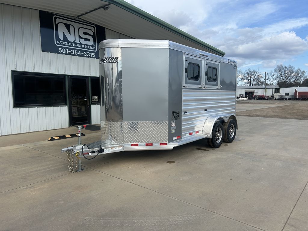 2026 Cimarron 2 horse bumper pull trailer