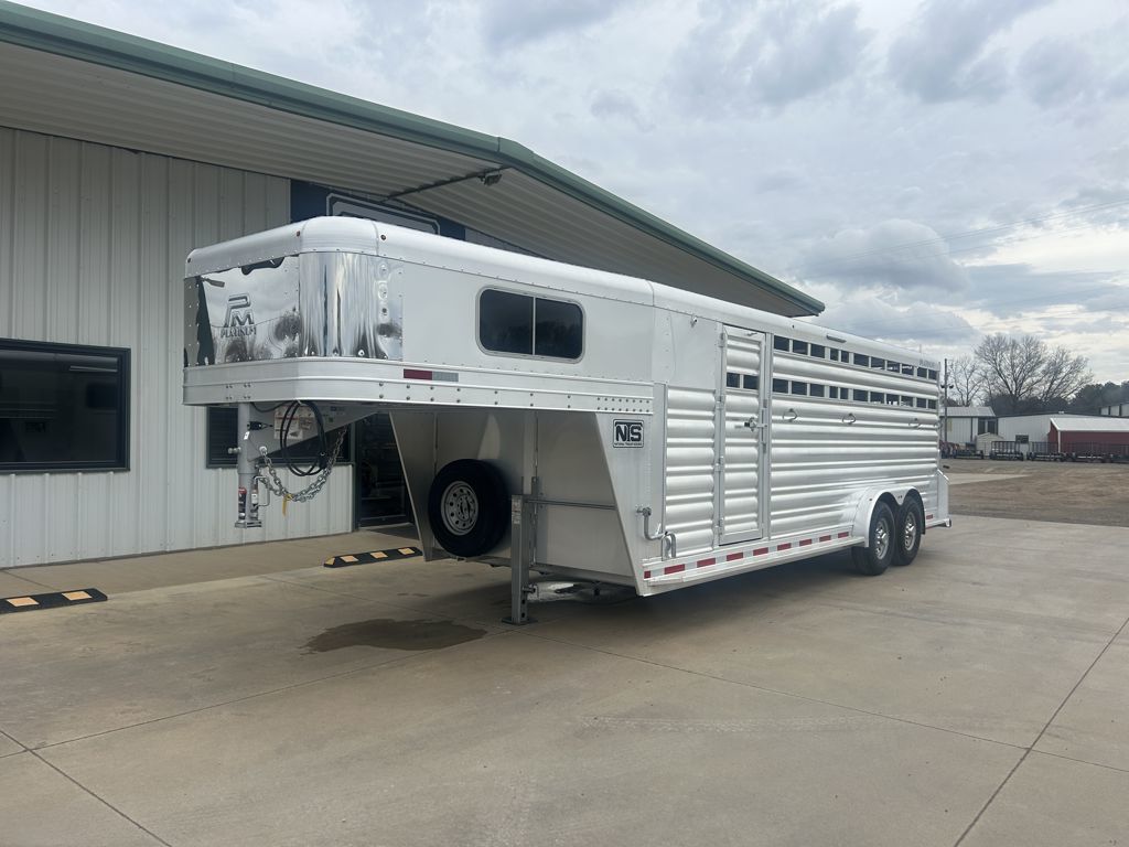 2026 Platinum Coach 22' livestock gooseneck trailer