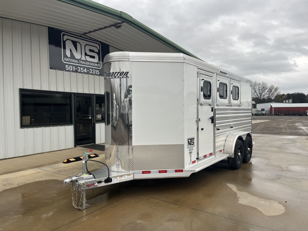 2027 Cimarron 3 horse bumper pull trailer