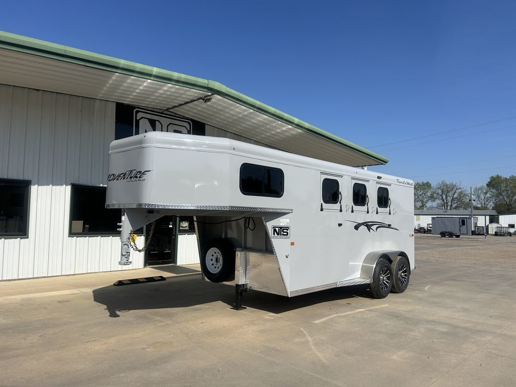 2026 Trails West 3 horse gooseneck trailer