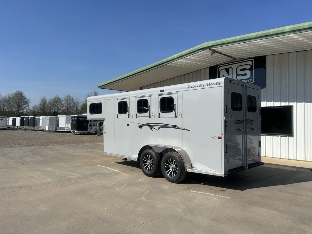 2026 Trails West 3 horse gooseneck trailer