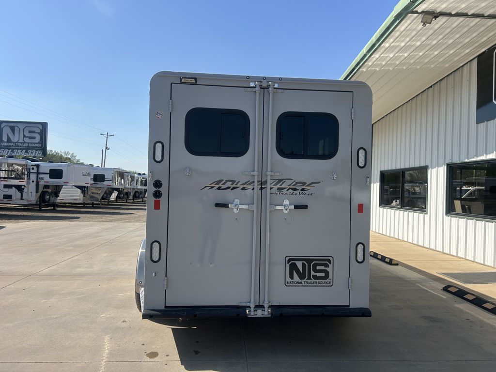 2026 Trails West 3 horse gooseneck trailer