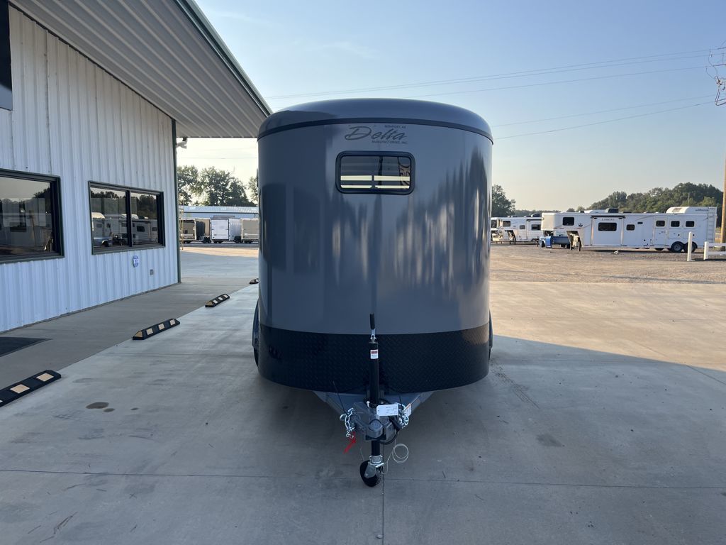 2026 Delta 14' livestock bumper pull trailer