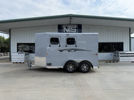 2026 2 horse Trails West 2 Horse Slant Load Bumper Pull Trailer