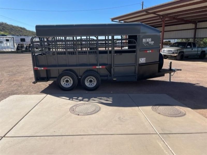 2022 Big Bend Trailers 16' Livestock Bumper Pull Trailer
